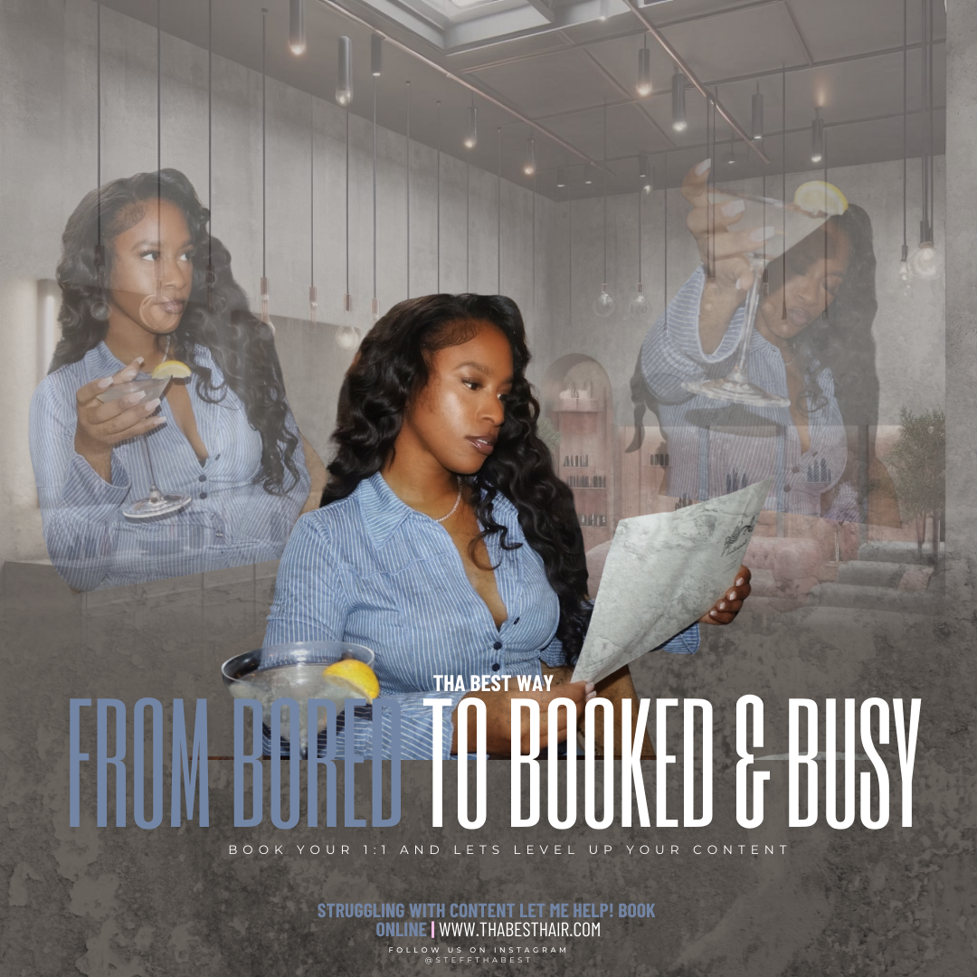 From Bored to Booked & Busy